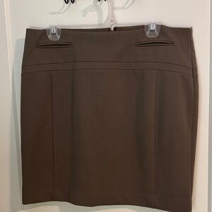 Express taupe Women's lined Skirt size 12